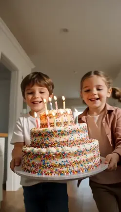 Birthday shoutouts: an example of this Soclo template