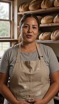 Founder to camera: an example of this Soclo template