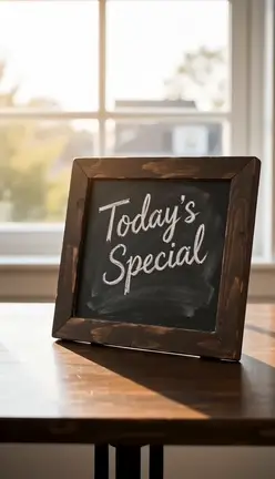 Offers and seasonal specials: an example of this Soclo template